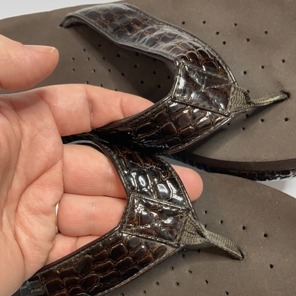 Volatile reptile‎ platform wedge sandals size 9 - Picture 3 of 7